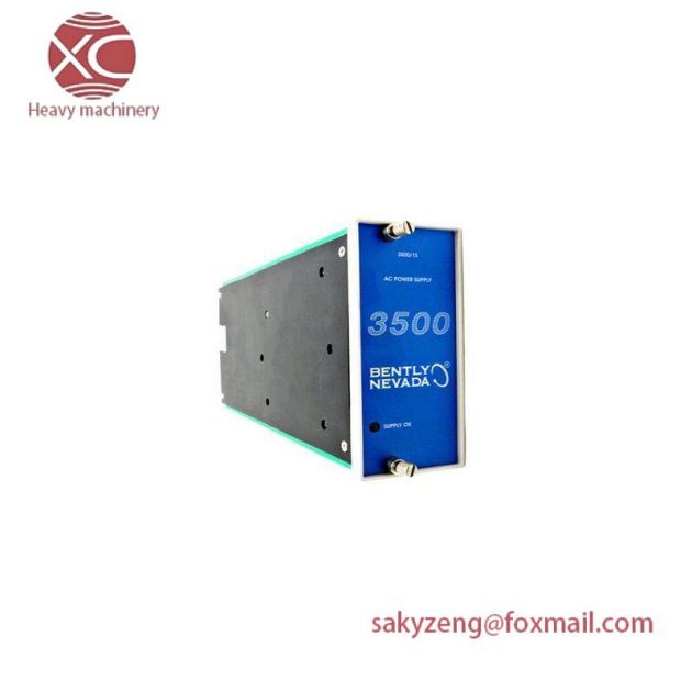 Bently Nevada 3500/15 AC/DC Power Supply Module, High Efficiency & Reliable Industrial Control Solution