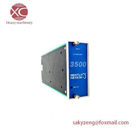 Bently Nevada 3500/15 Power Supply - High-Performance, Industrial Control Module