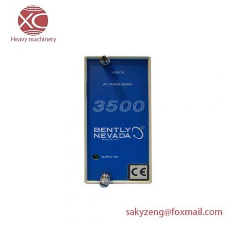 Bently Nevada 3500/15E: High-Performance AC Power Supply Module