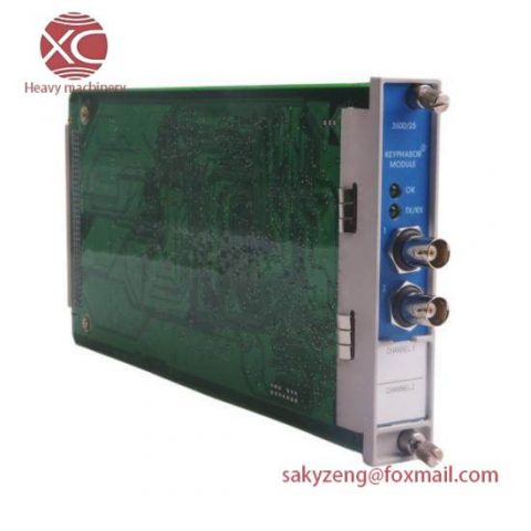 Bently Nevada 3500/25 - 125792-01 Keyphasor Module; Manufacturer: bently-nevada