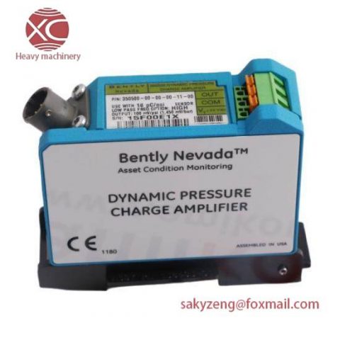 Bently Nevada 350500-00-00-00-11-00 Dynamic Pressure Charge Amplifier