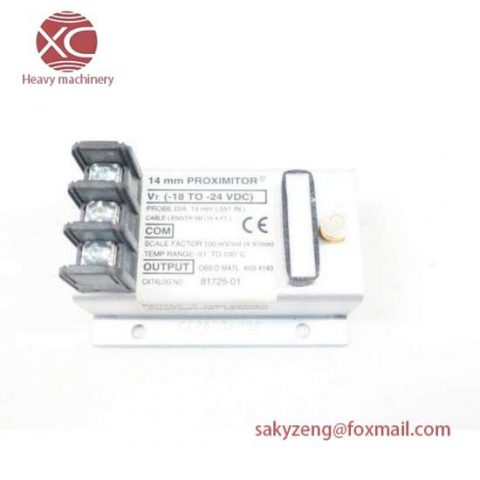 Bently Nevada 81724-00-08-10-02 New - Precision Control Module for Industrial Automation
