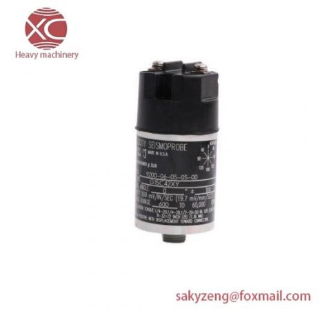 Bently Nevada 9200-06-05-05-00 SEISMOPROVE VELOCITY Control Module, Advanced Automation Technology