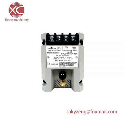 Bently Nevada 991-25-50-01-00 Thrust Transmitter - Precision Engineering for Industrial Control