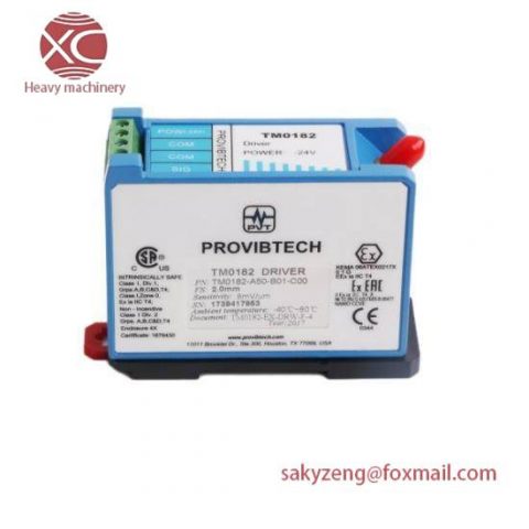 Bently Nevada WT0182-A50-B01-C00 Proximity Sensor, Advanced Industrial Control Technology