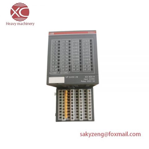 ABB DX522 Digital I/O Module - 8 Digital Inputs, Precision Control for Industrial Automation