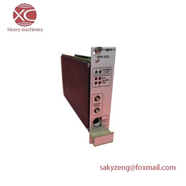 Emerson Epro MMS6220 Power Supply - High-Performance, Reliable Energy Solution
