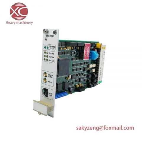Emerson Epro MMS6250 Turbine Monitoring System, Advanced Control Solution