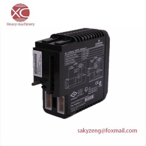 EMERSON KC3011X1-BA1 RTD Module: Precision Temperature Sensing for Industrial Automation