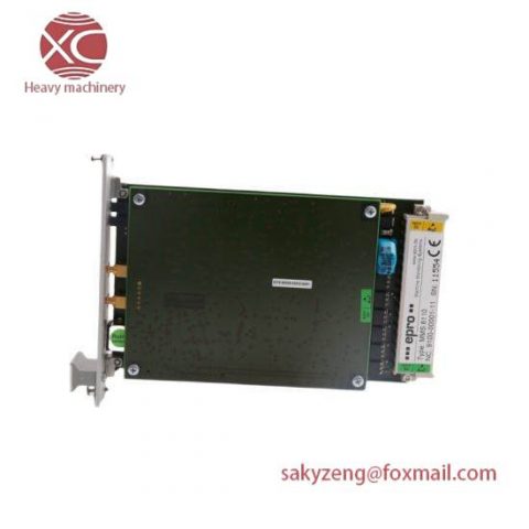 EPRO PLC MMS6110 - Advanced Relative Rotor Vibration Monitoring Module