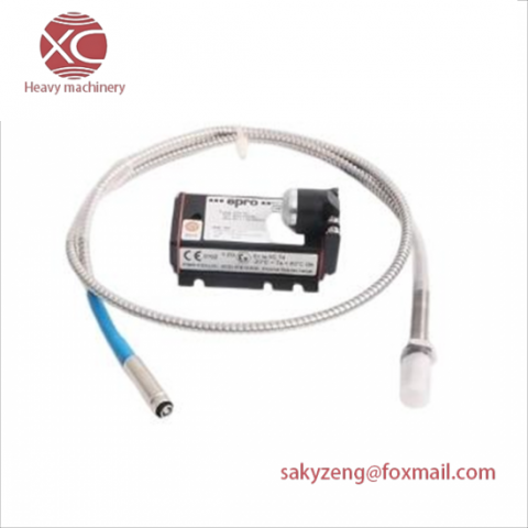 EPRO PR6423/010-140+CON021: Rugged Eddy Current Displacement Transducer for Turbomachinery Applications