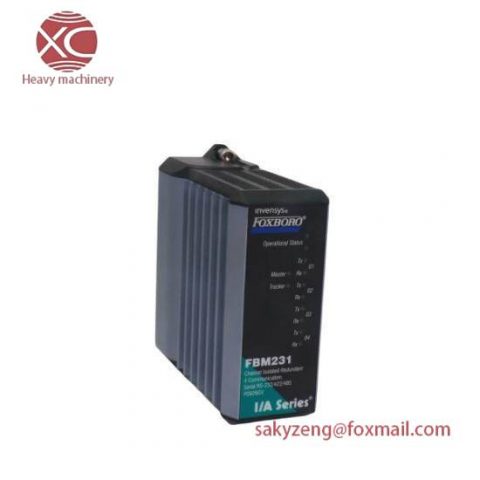 FOXBORO FBM231 P0926GV DCS Card Module