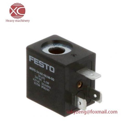 FESTO MSFG-24/42-50/60 Solenoid Coil: Industrial Control Solutions, Optimized for Precision and Reliability