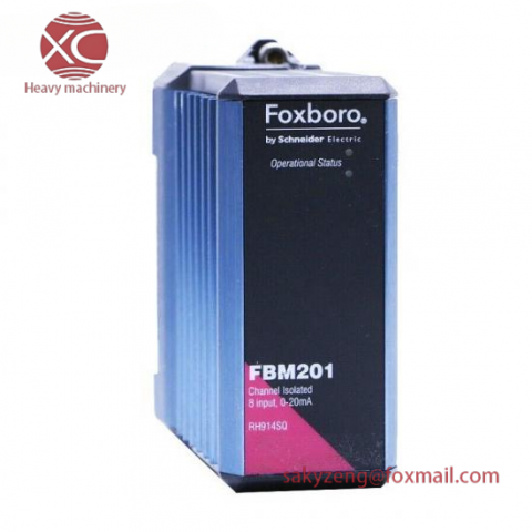 FOXBORO FBM201 RH914SQ - Channel Isolated 8 Input Control Module