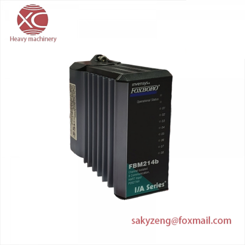 FOXBORO FBM214B RH927AH Communication Input Module: Advanced Control Solutions for Industrial Automation