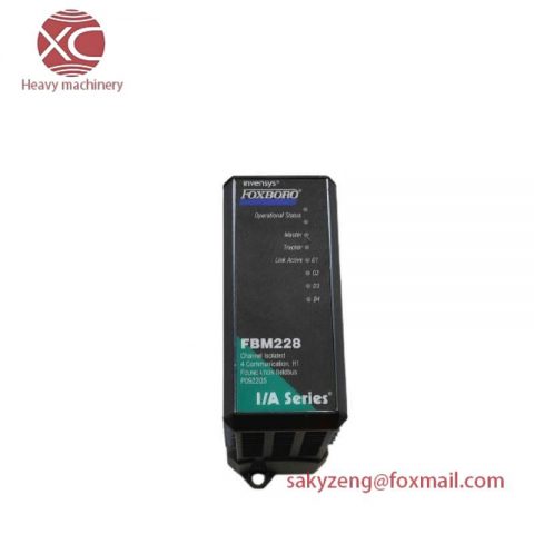 Foxboro FBM228 - Channel Isolated H1 Foundation Fieldbus Module