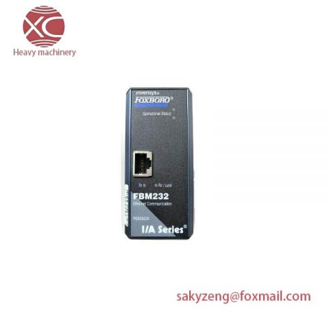 FOXBORO FBM232 Mbps Ethernet Module, Single