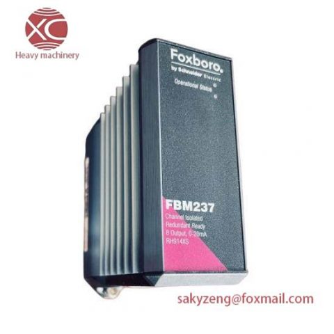 FOXBORO FBM237 RH914XS Channel Isolated 8 Input Module for Industrial Control Systems