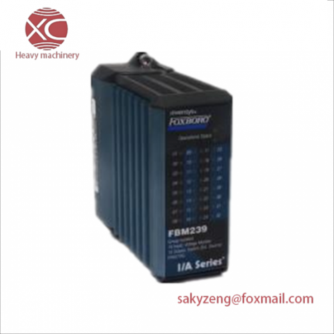 FOXBORO FBM239: 16DI/16DO Discrete Module for Industrial Control, Precision Engineered for Reliable Performance
