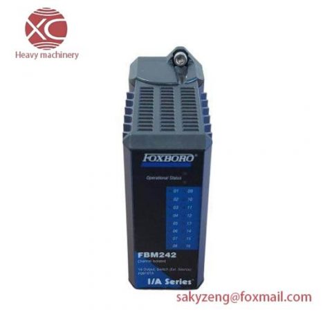 FOXBORO FBM242 P0916TA SF04071180: Precision Output Interface Module for Industrial Control