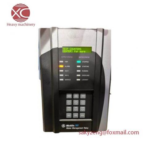 GE 369-HI-R-M-0-0-0: Advanced Motor Management Relay with Metering Capabilities