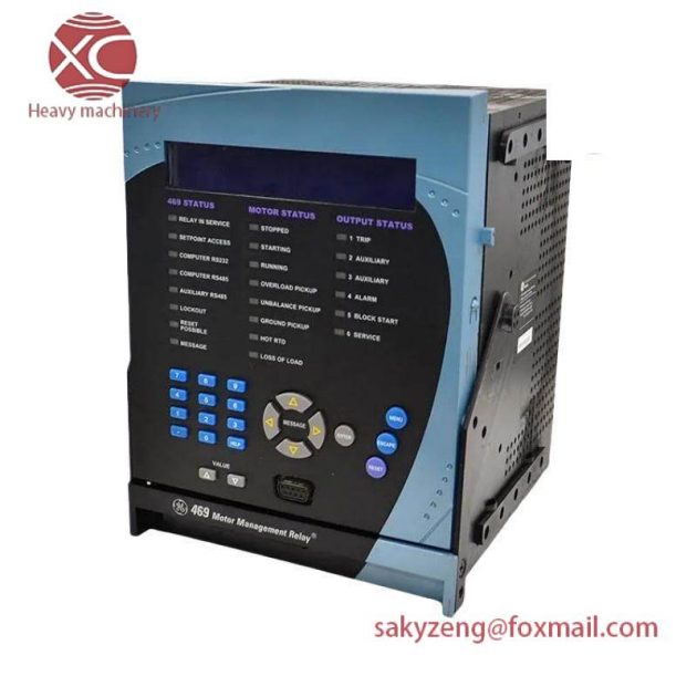 GE 469-P5-HI-A20-E: Advanced Motor Management Relay for Industrial Control Systems