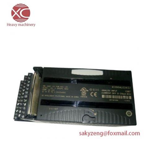 GE Fanuc IC200ALG262 Versamax PLC: Advanced Control Module