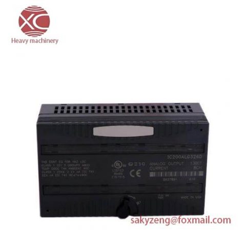 GE Fanuc IC200ALG430 Versamax PLC: Advanced Control Solution for Industrial Automation