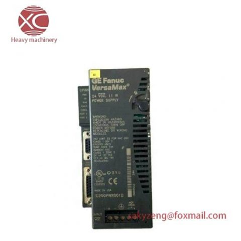 GE Fanuc IC200PWR001D - Versamax PLC, Advanced Industrial Control Module