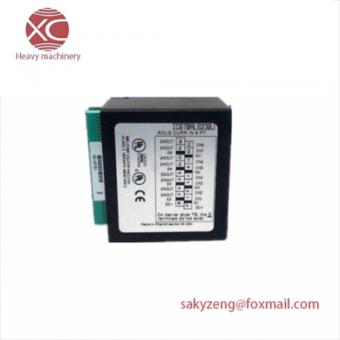 GE FANUC IC670ALG230 Analog Input Module - High-Performance, Multi-Channel Analog Data Acquisition