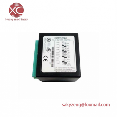 GE FANUC IC670MDL930 Relay Output Module - High-Performance Discrete Solution for Industrial Control Systems