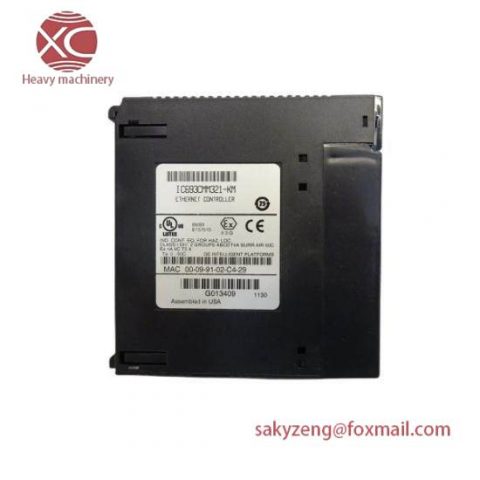 GE Fanuc IC693CMM321 Ethernet Interface Module - Series 90-30, for Industrial Control Applications
