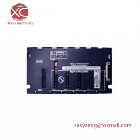 GE FANUC IC694CHS398: 5-Slot Serial Expansion Backplane, Industrial Automation Excellence