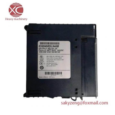 GE FANUC IC694MDL940 - PACSystems RX3i PLC Output Module, Efficient Control for Industrial Applications