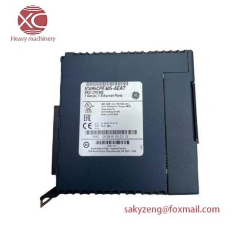 GE FANUC IC695CPE305 CPU - Advanced Control Module