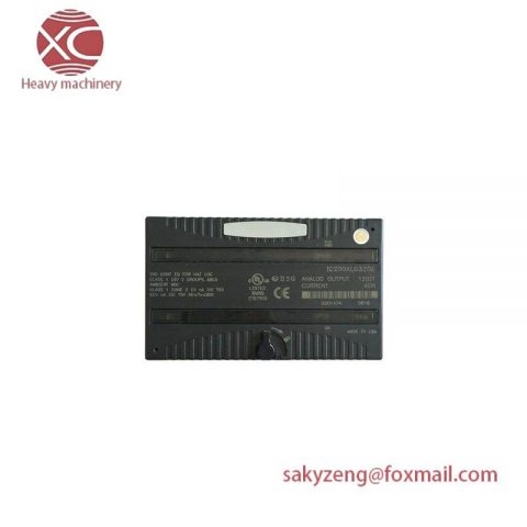 GE IC200ALG320: High-Performance Output Module for Industrial Automation