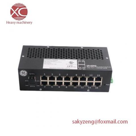 GE IS420ESWBH1A Ethernet Switch with Fiber, Industrial Automation Solutions