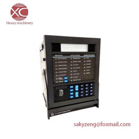 General Electric 489-P5-HI-A20-E - Advanced Generator Management Relay, 200 Characters or Less
