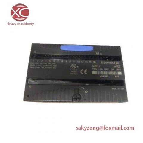 GE IC200MDL740: Advanced Industrial Control Module