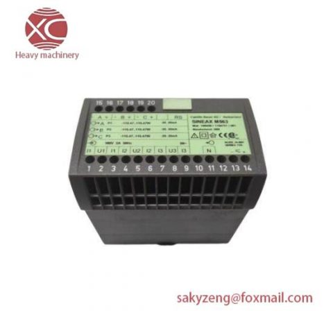 GMC SINEAX M563 Analog Output Module, Precision Control Solutions