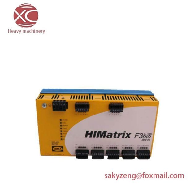 HIMA F3DIO20/802 - 8-channel Digital Input Module for Industrial Automation