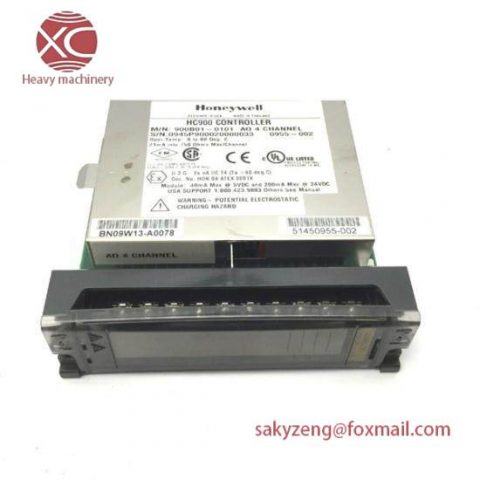 Honeywell 900B01-0101 HC900 4-Point Analog Output Module