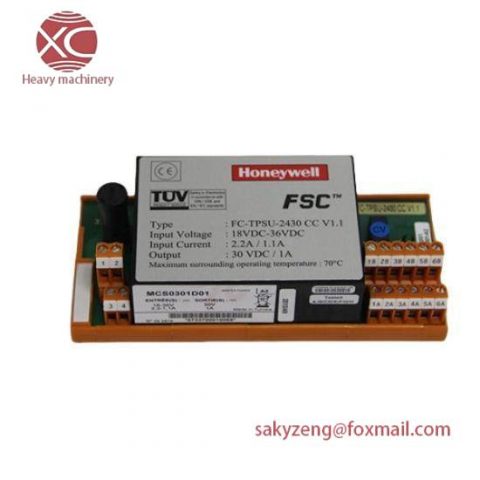 Honeywell FC-BSN-1608 Safe Namur Sensor Converter