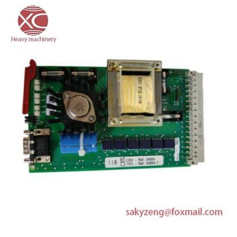 Honeywell Ref34864-1 Power Board: Industrial Control System Module