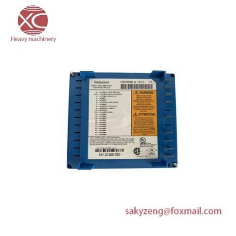Honeywell RM7890A1015 Burner Control: Advanced System Management for Industrial Applications