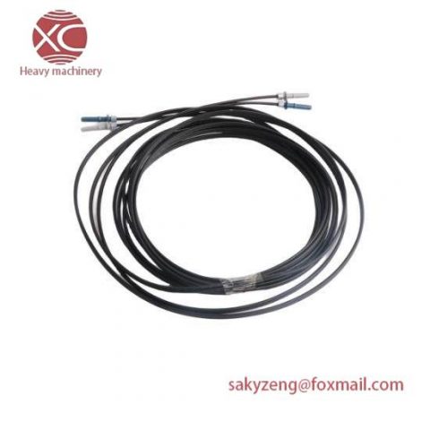 ABB HP-HP/AA-7676-91-0050 POF Fiber Optic Cable, 5m, Duplex