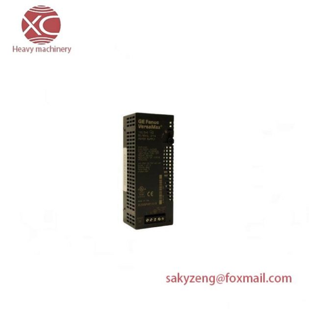 GE IC200PWR101B: VersaMax Power Supply, Expertly Designed for Industrial Control Systems