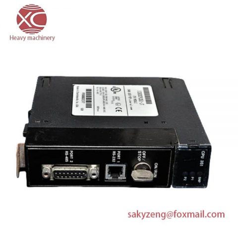 GE IC693CPU351: Single Slot CPU Module for Advanced Industrial Control Solutions