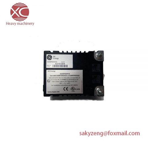 GE IS220PDIOH1A, REV D - High-Performance Boards & Turbine Control Solutions