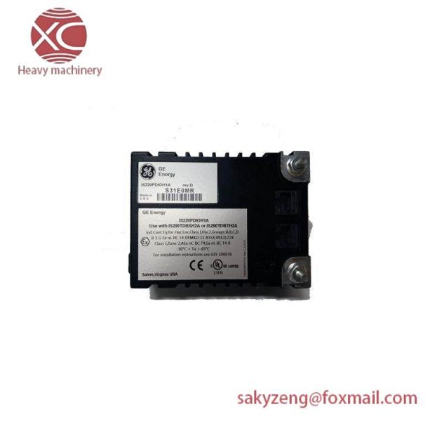GE IS220PDIOH1A, REV D - High-Performance Boards & Turbine Control Solutions